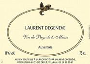 LAURENT DEGENEVE Auxerrois  2002