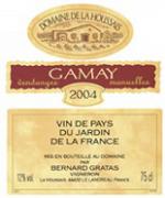 DOM. DE LA HOUSSAIS Gamay  2004