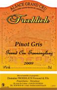 Froehlich Sonnenglanz Pinot gris 2009