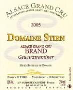 Dom. Stirn Brand Gewurztraminer 2005