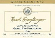 Paul Ginglinger Pfersigberg Gewurztraminer 2004