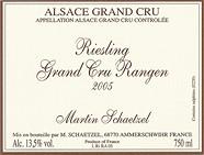 Martin Schaetzel Rangen Riesling 2005