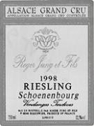 ROGER JUNG ET FILS Schoenenbourg Riesling Vendanges tardives 1998
