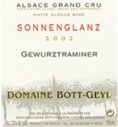 DOM. BOTT-GEYL Sonnenglanz Gewurztraminer 2002