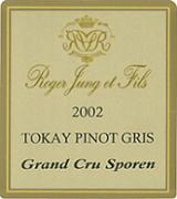 ROGER JUNG ET FILS Sporen Tokay-pinot gris 2002