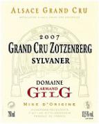 Dom. Armand Gilg Zotzenberg Sylvaner 2007