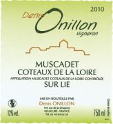 Denis Onillon Sur lie 2010