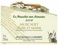 GADAIS PERE ET FILS Le muscadet aux Avineaux  2004