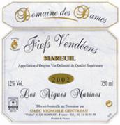 DOM. DES DAMES Mareuil Les Aigues Marines  2002