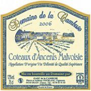 Dom. de La Cambuse Moelleux Malvoisie  2006