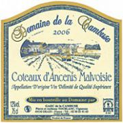 Dom. de La Cambuse Moelleux Malvoisie  2006