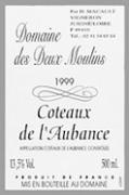 DOM. DES DEUX MOULINS Cuvée Exception  1999