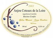 GILLES MUSSET ET SERGE ROULLIER Raisins confits  2003