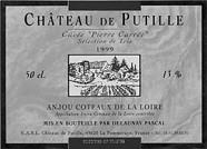 CH. DE PUTILLE Cuvée Pierre Carrée  1999