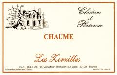 Ch. de Plaisance Chaume Les Zerzilles  2010