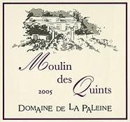 Dom. de La Paleine Moulin des Quints  2005