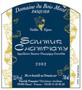 DOM. DU BOIS MOZE PASQUIER Vieilles Vignes  2002