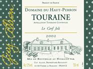 DOM. DU HAUT-PERRON Le Cerf joli  2002