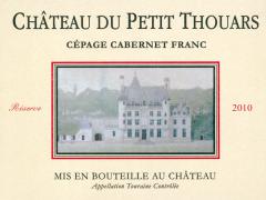 Ch. du Petit Thouars Cabernet franc Réserve 2010