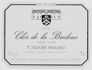 CLOS DE LA BRIDERIE Vieilles vignes  2000