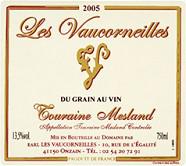 Les Vaucorneilles Du grain au vin  2005