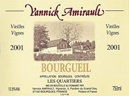 YANNICK AMIRAULT Les Quartiers Vieilles Vignes  2001