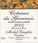 MICHEL LANGLOIS Champ de la Croix  2000