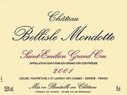 CH. BELLISLE MONDOTTE  2001