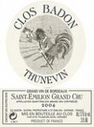 Clos Badon Thunevin  2004