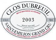 Clos Dubreuil  2003