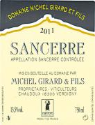 Dom. Michel Girard et Fils  2011