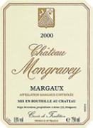 CH. MONGRAVEY Cuvée de Tradition  2000