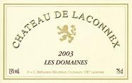 CH. DE LACONNEX Les Domaines  2003
