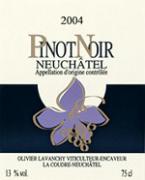Olivier Lavanchy Pinot noir  2004