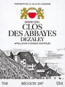 Clos des Abbayes Dézalay  2007