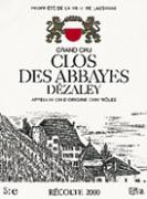 CLOS DES ABBAYES Dézaley  1997
