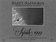 GROGNUZ FRERES ET FILS Saint-Saphorin Syrah  1999