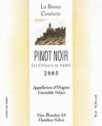 La Bonne Conduite Coteaux de sierre Pinot noir  2005