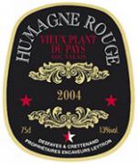 DESFAYES ET CRETTENAND Humagne rouge Vieux plant du pays  2004