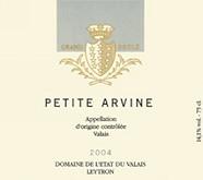 GRAND BRULE Leytron Petite arvine  2004