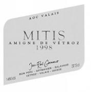 MITIS Amigne de Vétroz Grains nobles confidentiel  1998