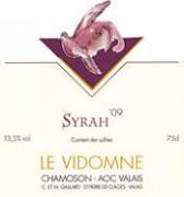 Le Vidomne Syrah de Chamoson  2009