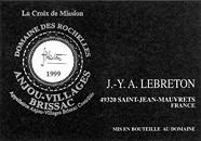 DOM. DES ROCHELLES La Croix de Mission  1999