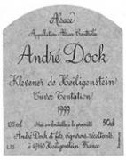 ANDRE DOCK Cuvée Tentation  1999