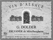 GERARD DOLDER Mittelbergheim  1999