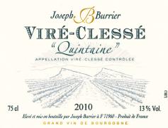 Joseph Burrier Quintaine 2010