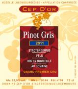 Cep d'or Stadtbredimus Fels Pinot gris 2011