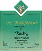 Dom. Kohll-Reuland Ehnen Wousselt Riesling Vieilles Vignes  2005