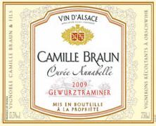 Camille Braun Cuvée Annabelle 2009