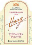 Haag Vendanges tardives  2007